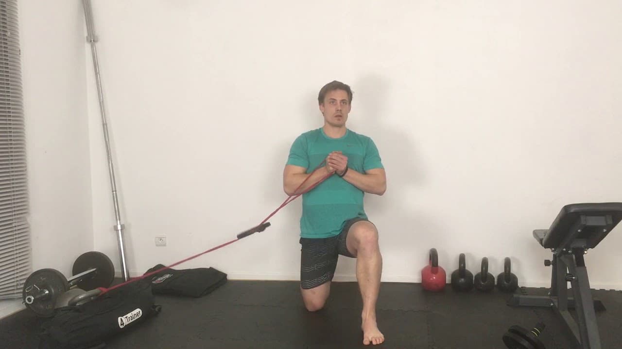 Le Gainage Efficace: Pallof Chevalier Servant avec Disque