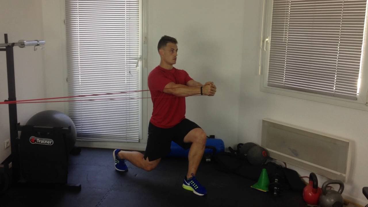 Découverte du Pallof Press en Fente pour Renforcer Votre Gainage