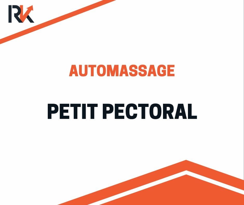 Automassage : petit pectoral