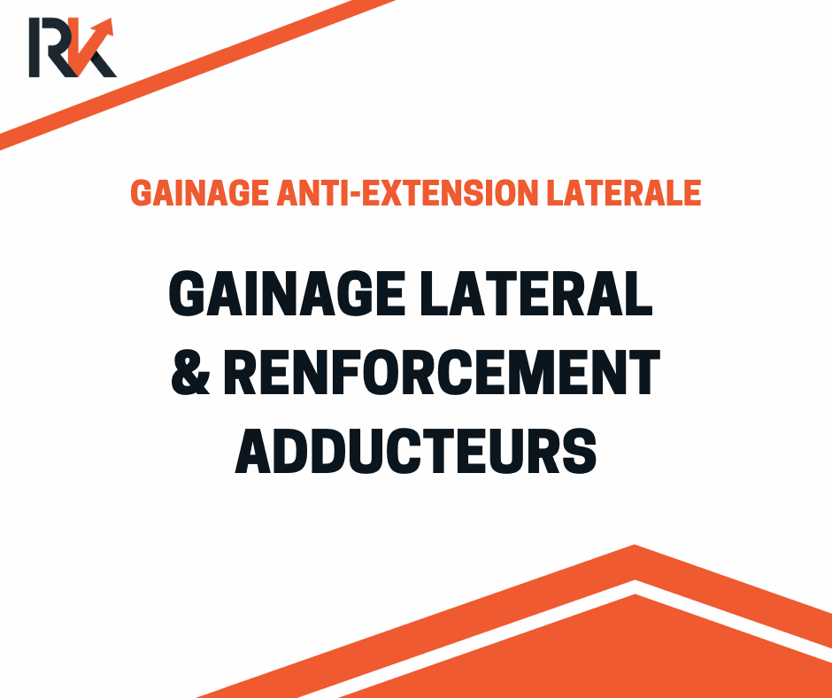 Gainage latéral & renforcement des adducteurs