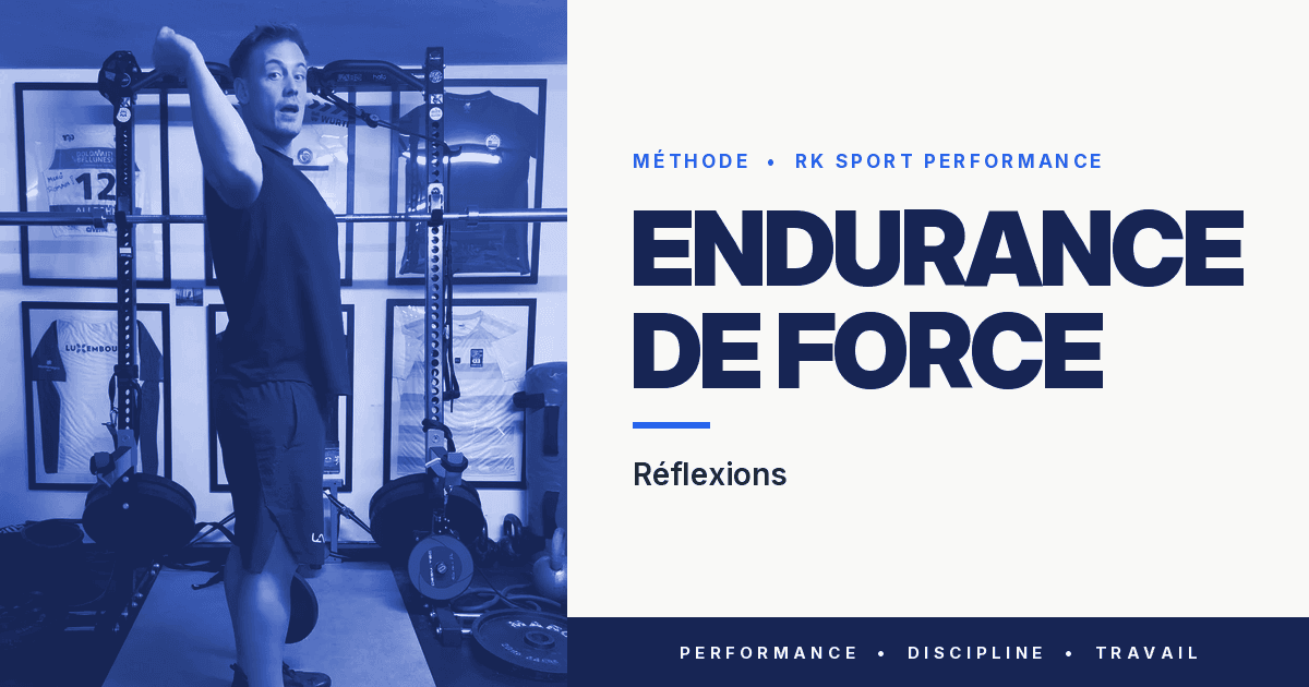 Endurance de force, réflexions