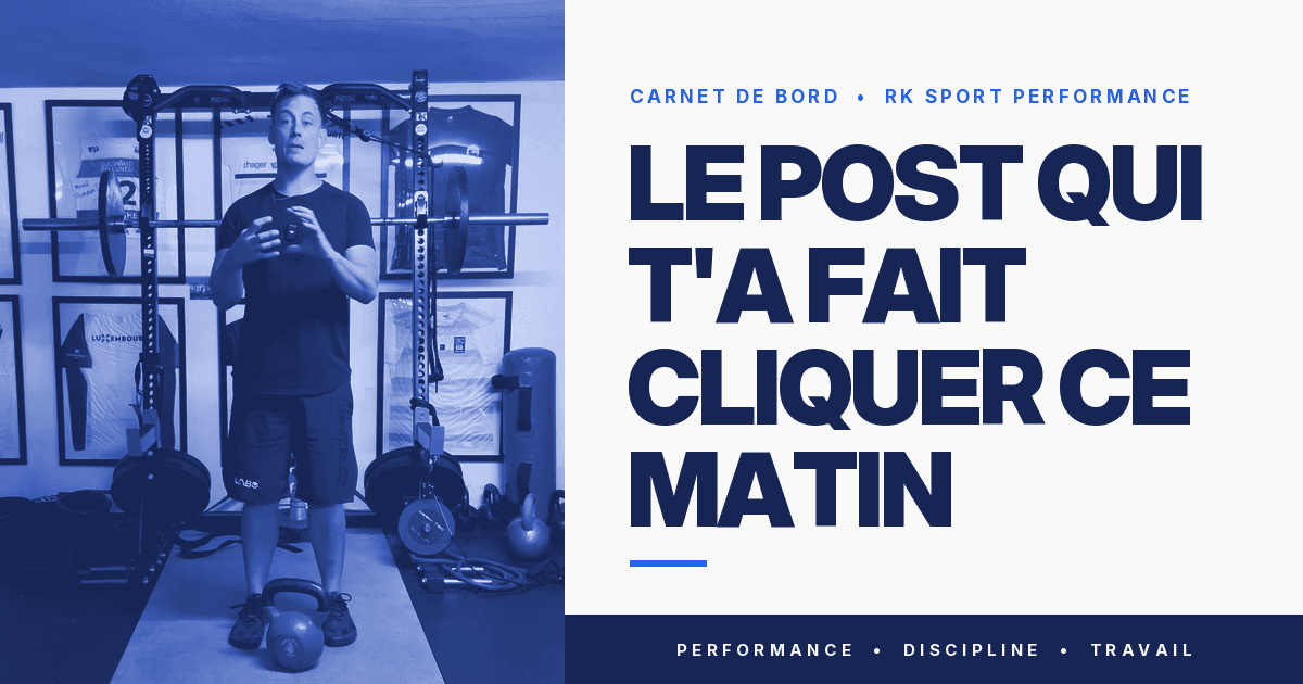 Le post qui t'a fait cliquer ce matin