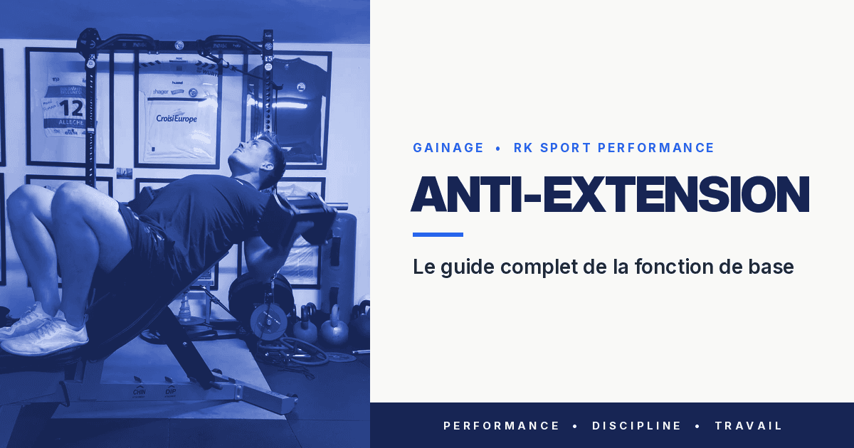 Gainage anti-extension : le guide complet de la fonction de base