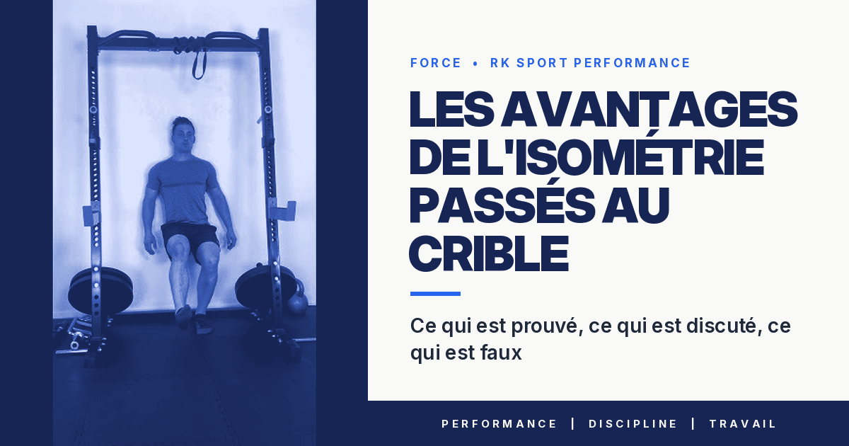 Les avantages de l'isométrie passés au crible : ce qui est prouvé, ce qui est discuté, ce qui est faux