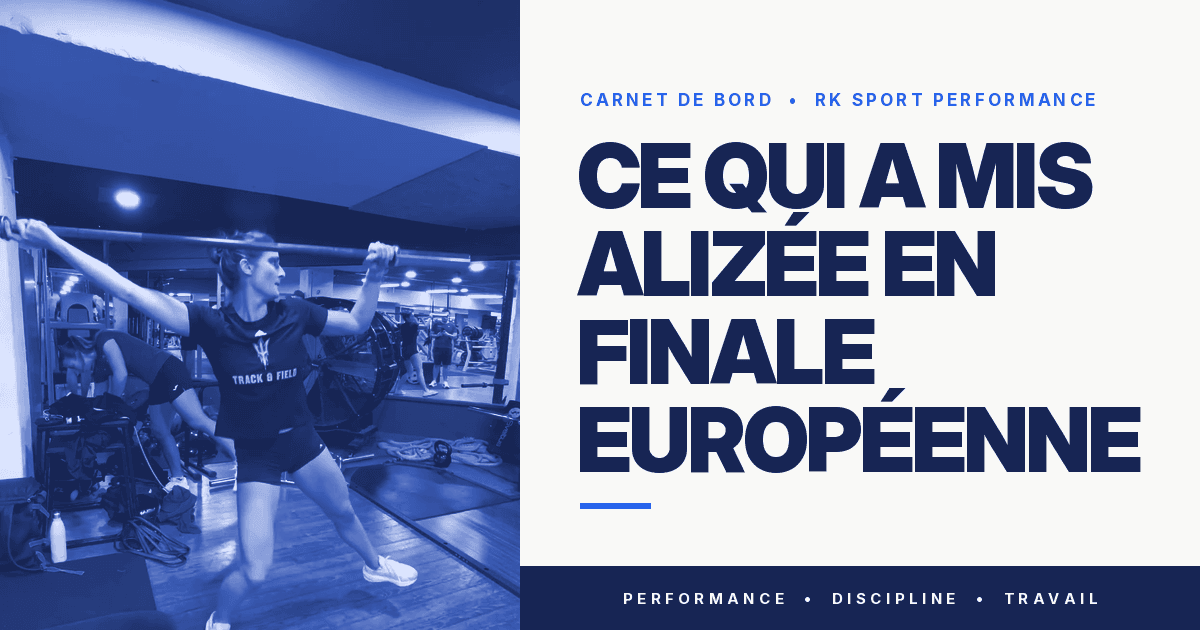 Ce qui a mis Alizée en finale européenne