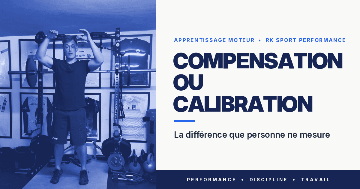 Compensation motrice ou calibration : la différence que personne ne mesure